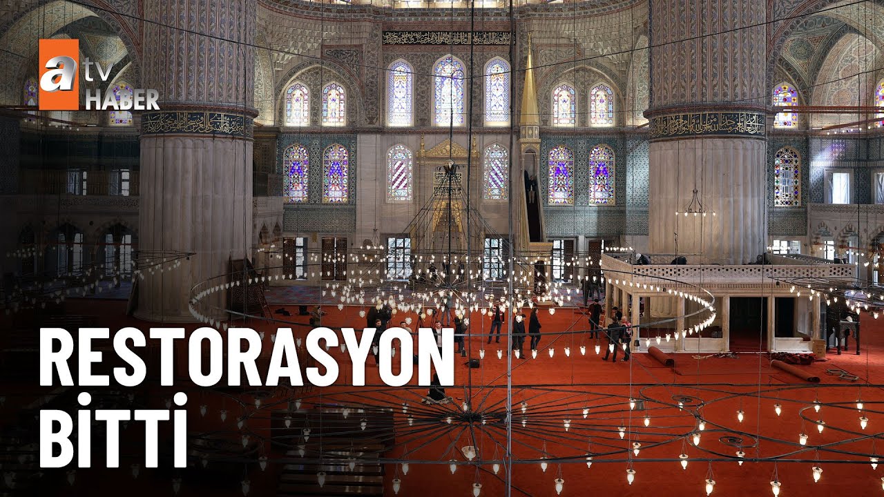 Sultanahmet Camii Cuma namazı ile ibadete açılacak - atv Ana Haber 20 Nisan 2023