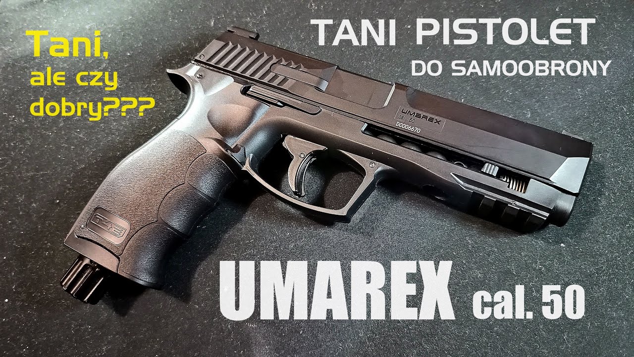 STRASZAK ZA 400 ZŁ. | A cheap BANG GUN | Pistolet Umarex T4E HDP | cal. 50 | - recenzja użytkownika
