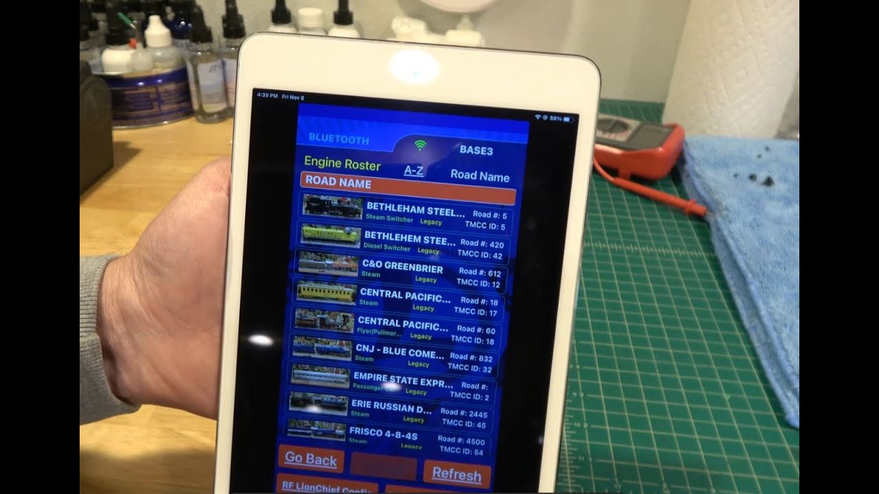 Lionel Cab3 Update #4 - Using a Dedicated Device, Roster Surprise and Tri-Plex 4 Digit Issue Update.