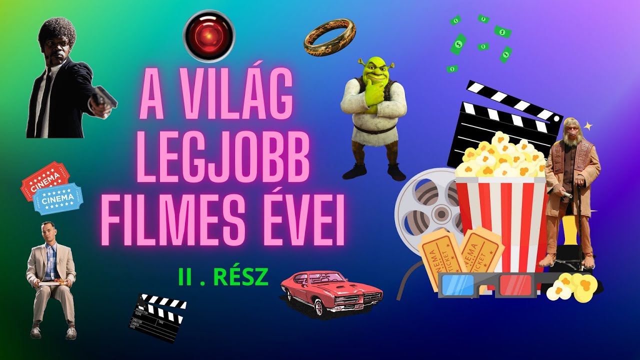 A világ LEGJOBB filmes évei (2. rész)