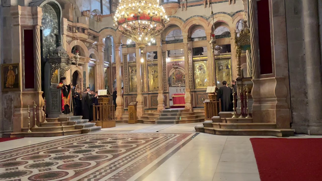 Today&rsquo;s Liturgy @the Holy Sepulchre