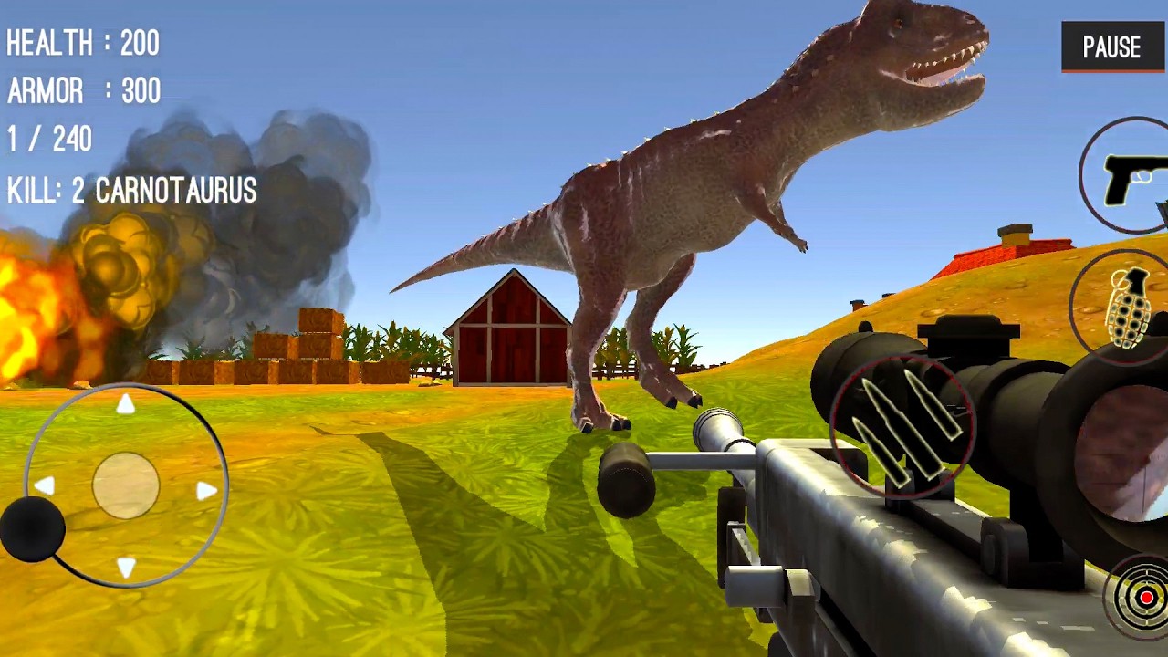 Dinosaur Hunter Dino City 2025 Android Gameplay #15