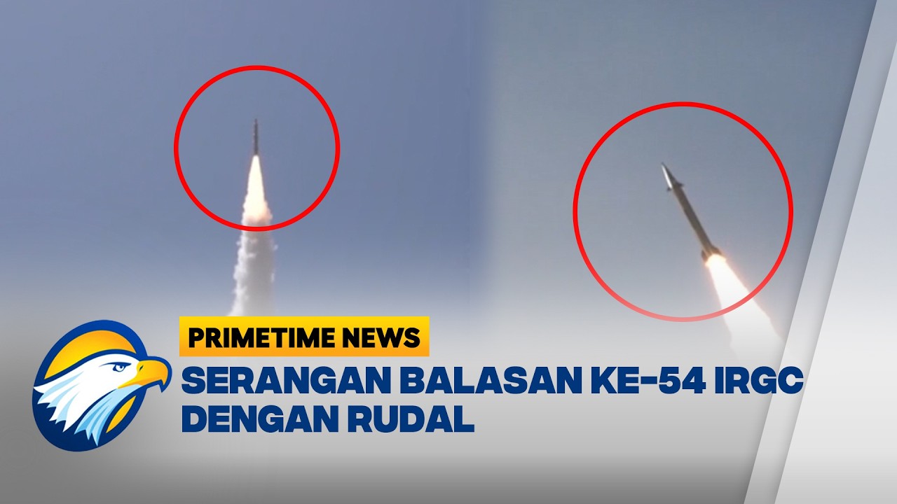 Serangan Balasan Ke-54 IRGC, Menghancurkan Pusat Komando Israel  - [Primetime News]