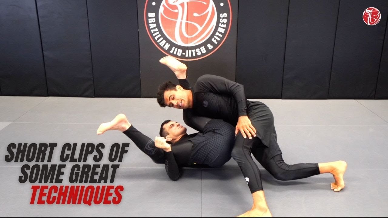 Short Clips of some great BJJ Drills | Cobrinha BJJ
