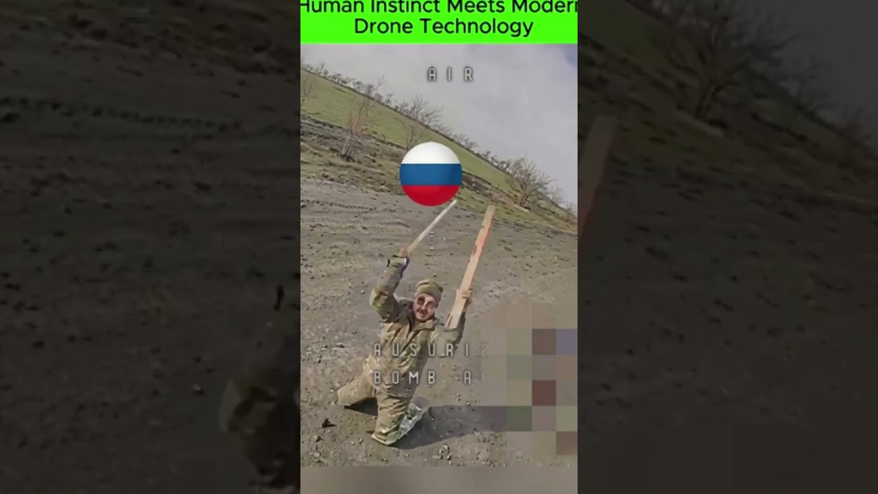 Human Instinct Meets Modern Drone Technology.