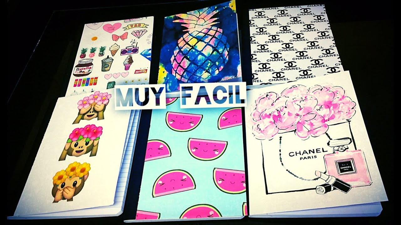 FORRO PARA TUS CUADERNOS ESTILO TUMBLR