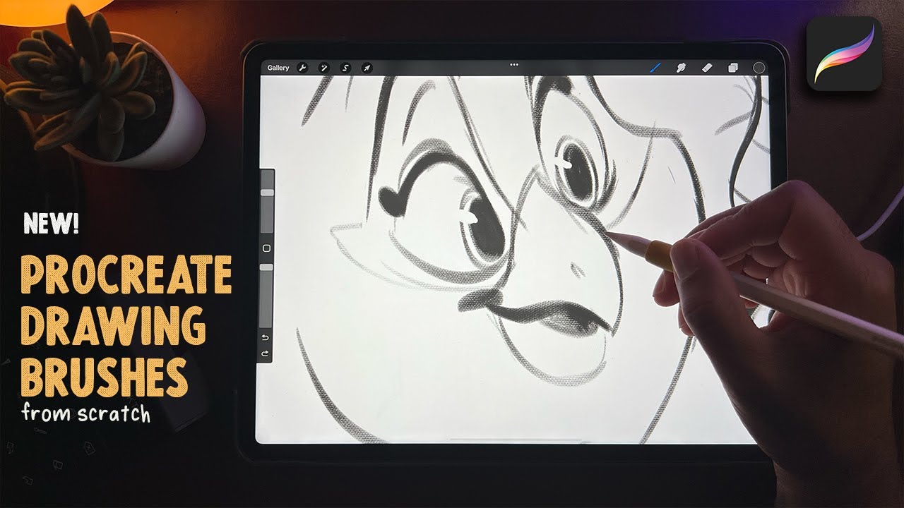 Making the BEST Procreate Drawing Brushes. From Scratch!