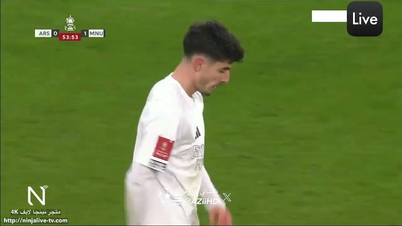Kai Havertz open goal miss | FA Cup
