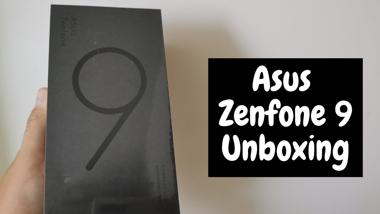 Asus Zenfone 9 - Unboxing