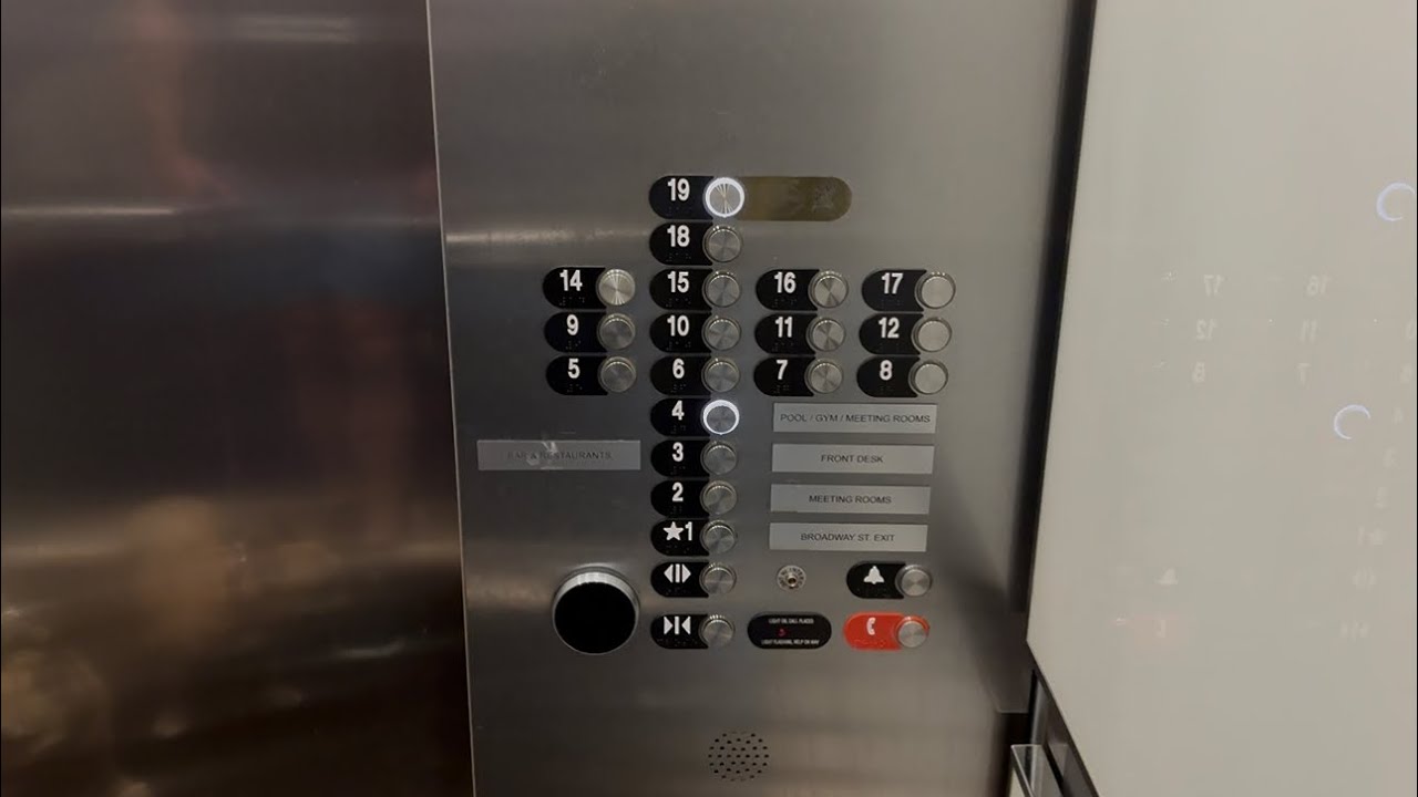 OTIS Gen2 Traction Guestroom Elevators | InterContinental Hotel | San Diego, CA 