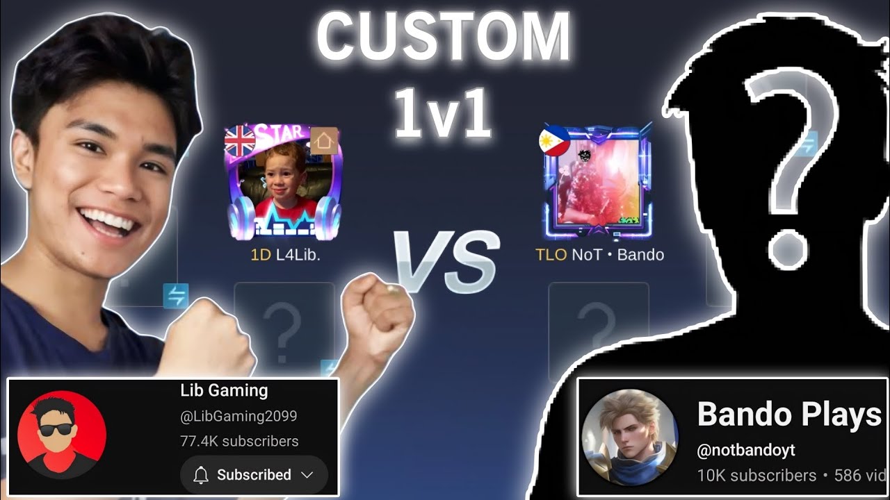 Bando Plays Vs Lib Gaming is Finally Here!🔥| Alucard Vs Alucard - MLBB