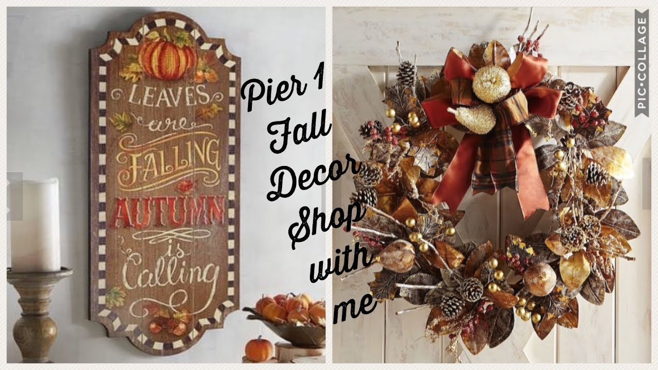 Fall decor   ~  Come shop with me!
