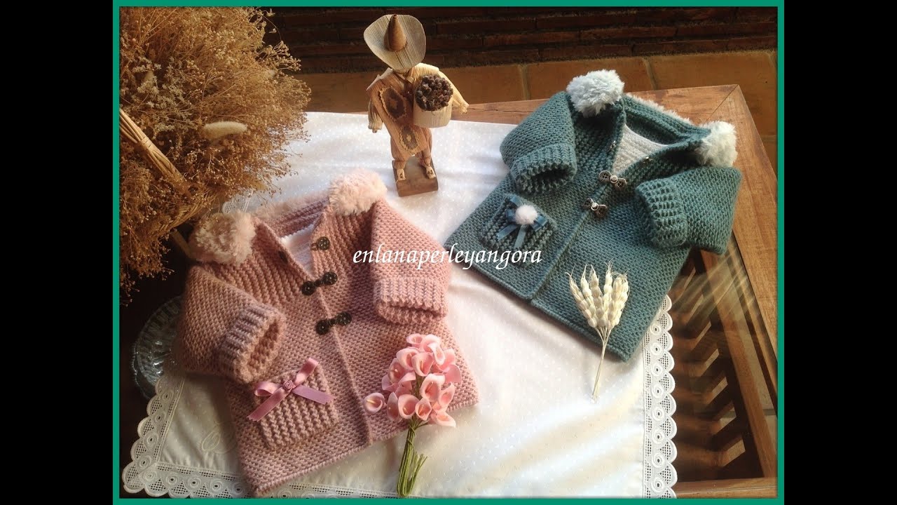 Abrigo/Chaquetón para bebé, Modelo Xabier