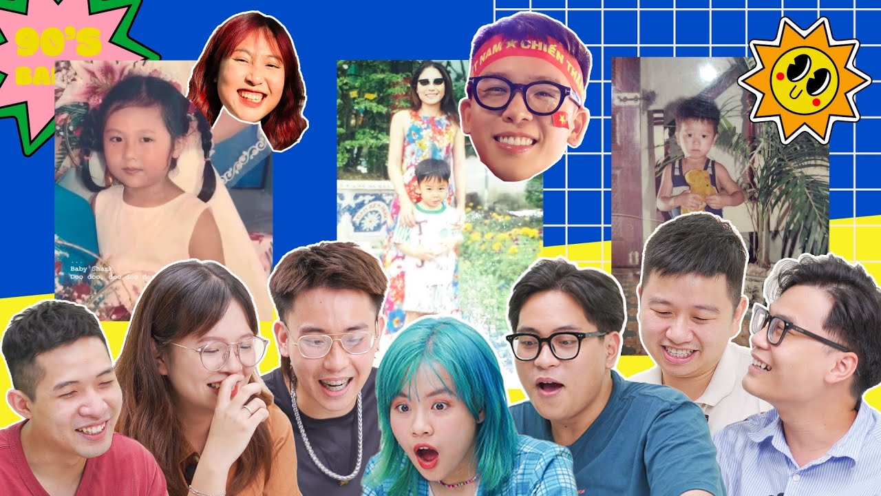 Reaction ảnh hồi nhỏ thành viên Schannel: Không nhận ra vì dậy thì quá thành công!