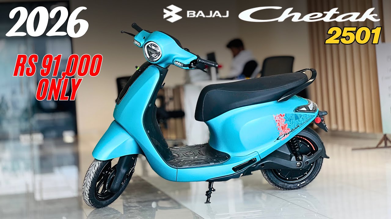 2026 🔥 New Bajaj Chetak 2501 Full Detailed Review ❤️ Price & Features ✅ Range & Battery ✅ Chetak