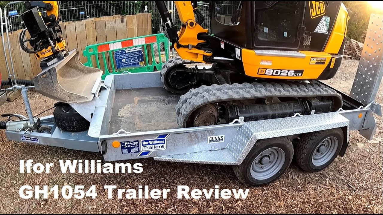 Обзор трейлера Ifor Williams GH1054