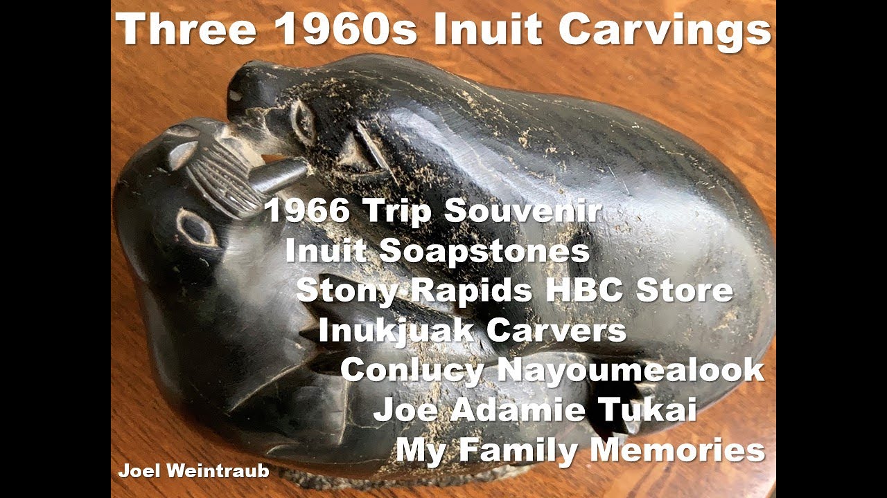 Three 1960s Inuit Carvings