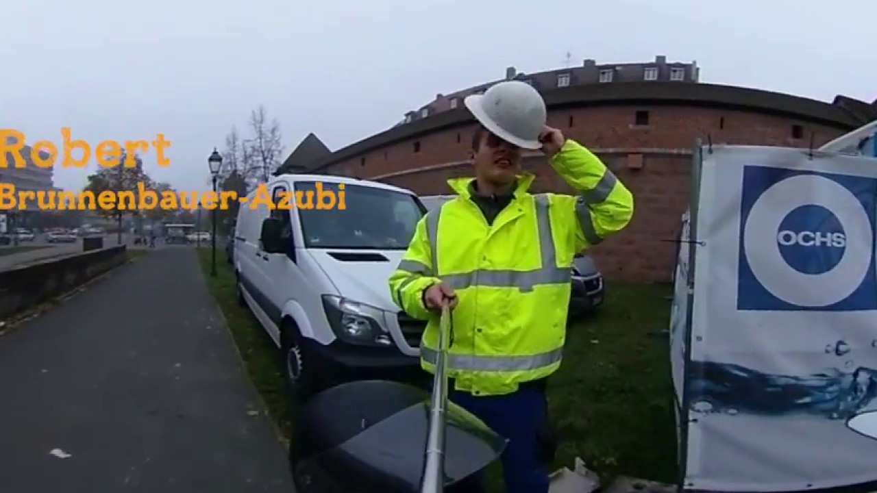 360&deg; - Sauberes Trinkwasser dank Brunnenbauer-Azubi Robert
