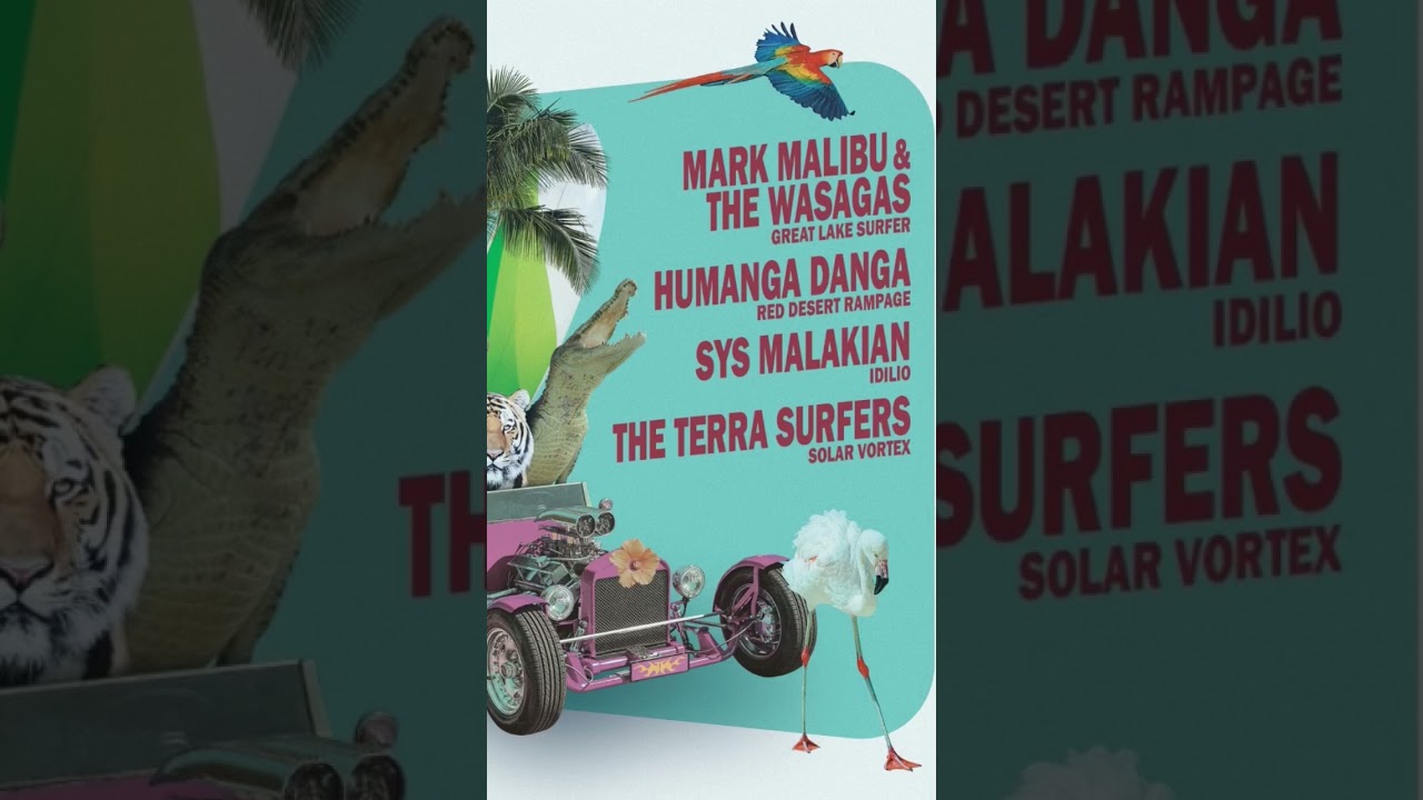 New 7&rdquo; vinyl by CIF including Mark Malibu, Humanga Danga, Terra Surfers and Sys Malakian. Dave Klein