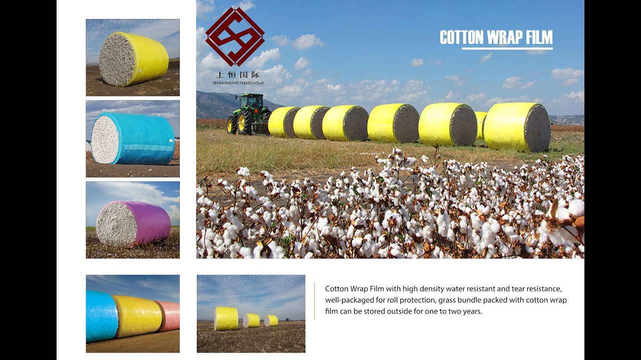 Cotton Wrap Film Cotton Bale Packing Film for JOHN DEERE CP690