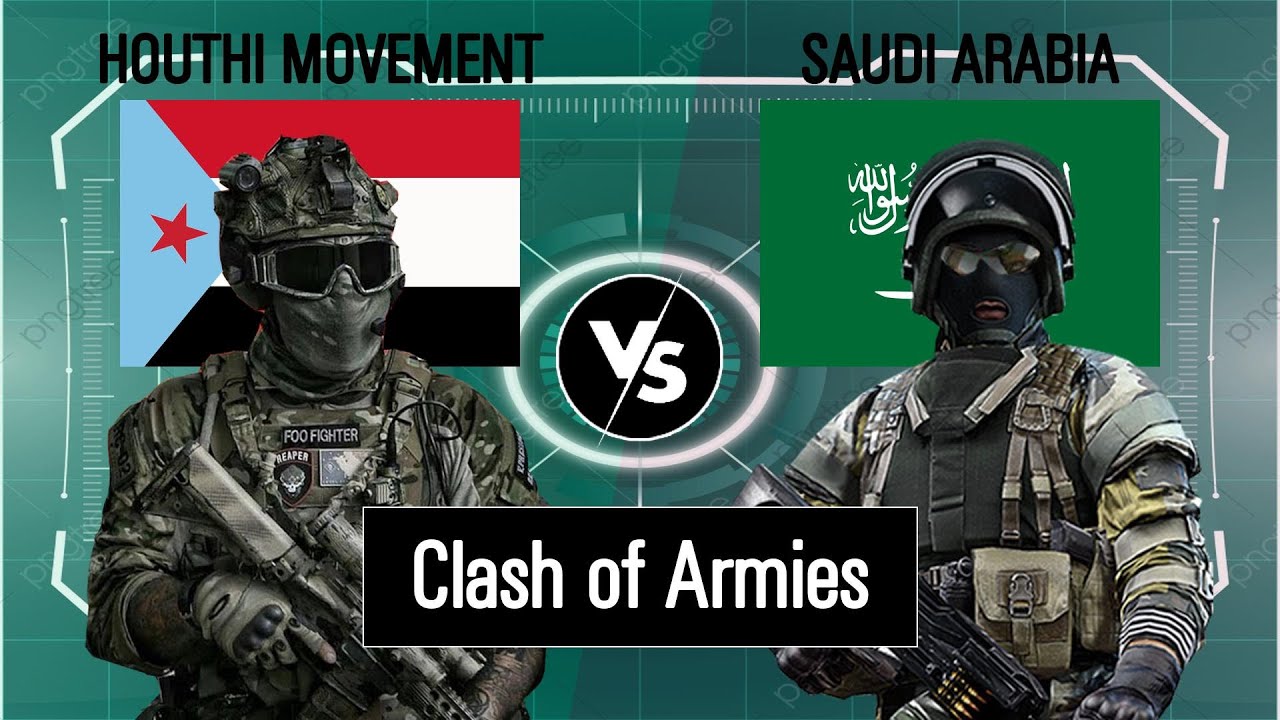 Houthi movement vs Saudi Arabia Military Power Comparison (Army / Military Power Comparison)