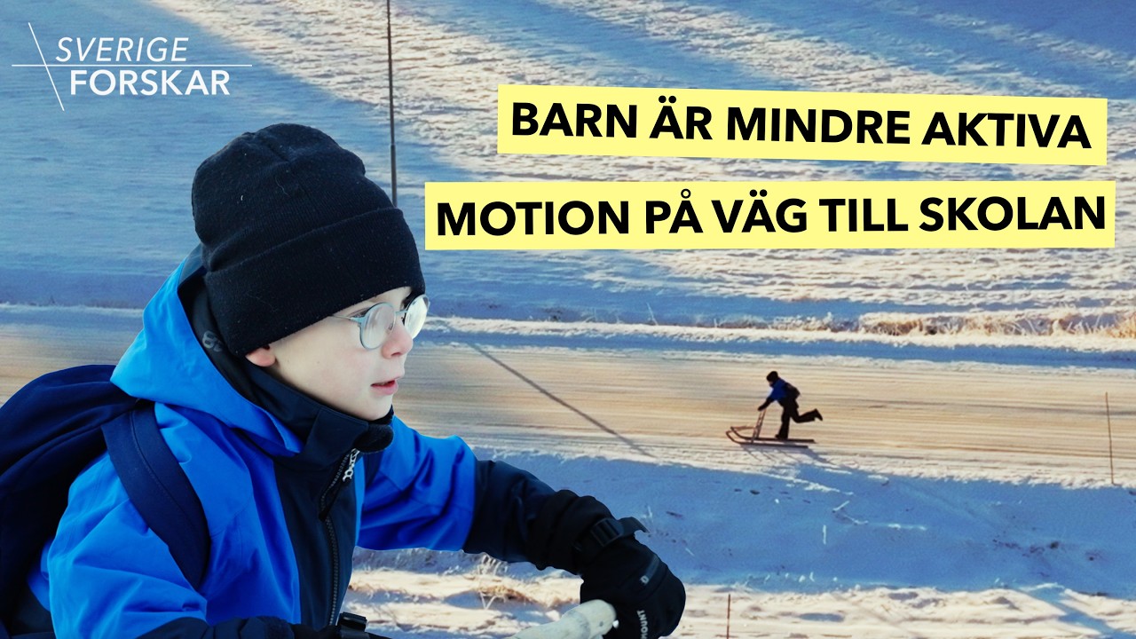 Kan mitt barn gå själv till skolan? Vardagsmotion för bättre hälsa