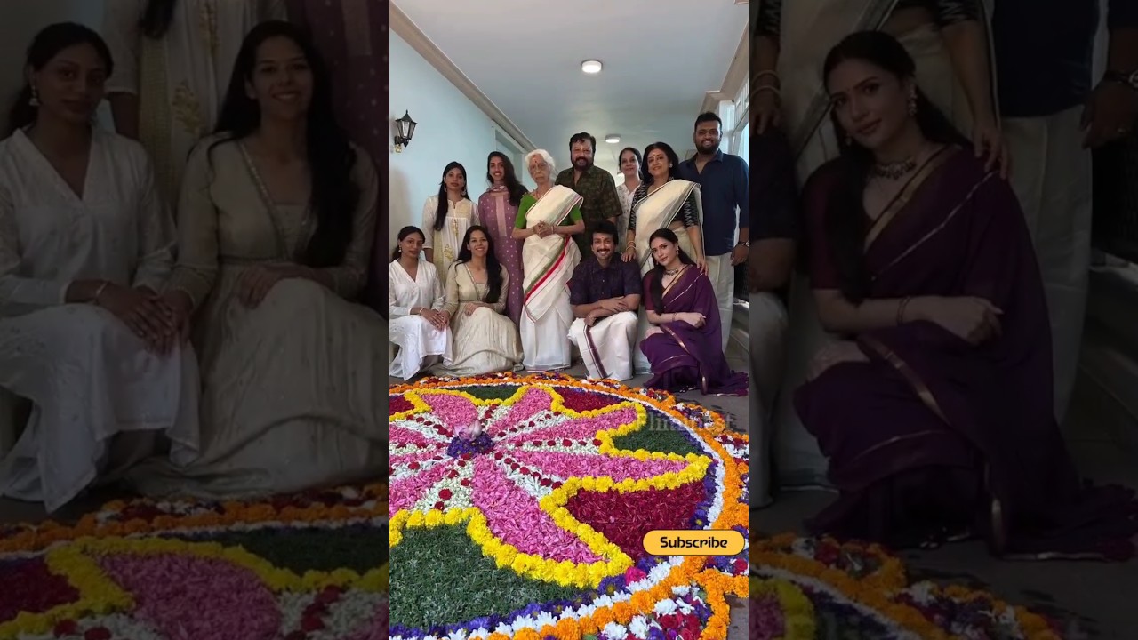 Actor Jayaram Family Onam Celebration 🌼 