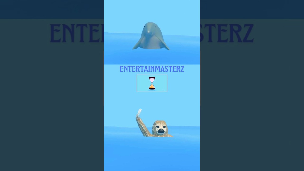 Did you know???. Slot vs Dolphin underwater challenge. #didyouknow #funfacts #animals