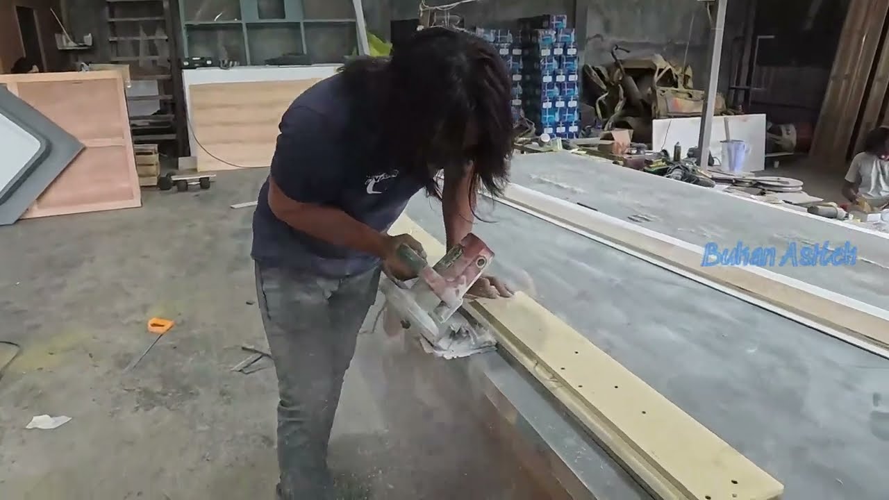 TUTORIAL MEMBUAT MEJA RESIN & KAYU. 150 CM X 360 CM LUMAYAN YAA...