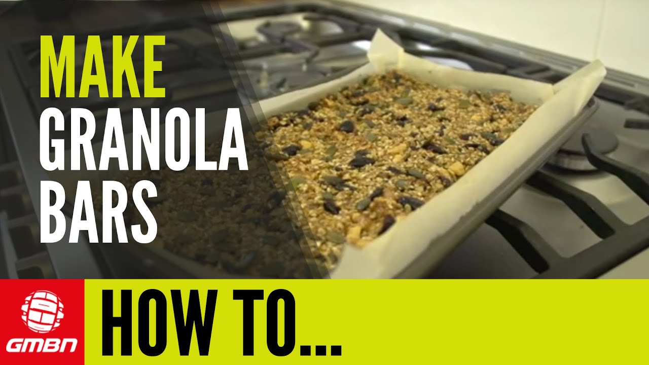 How To Make Cranberry Granola Bars | Make Your Own Energy Bars