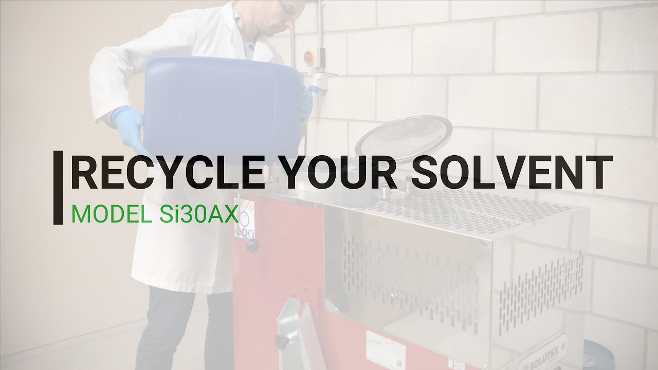 How to Recycle your Waste Solvent Using a Solutex Solvent Recovery System