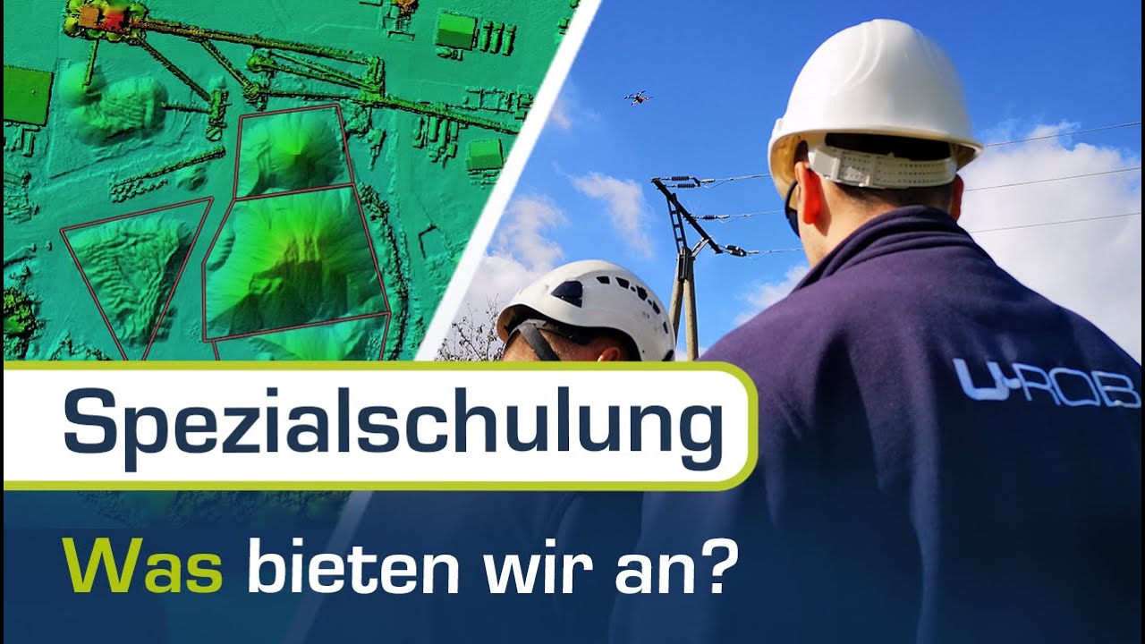 Welche Drohnen-Spezialschulungen bietet die U-ROB an?