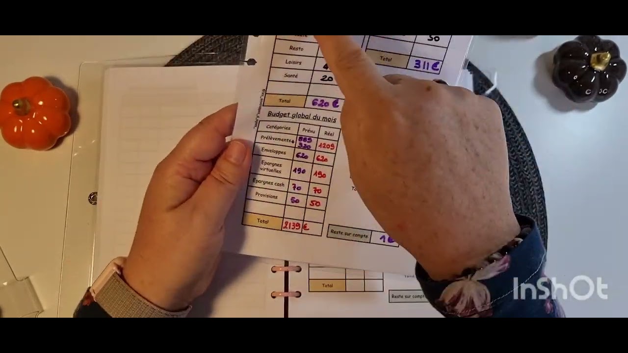 Présentation de mon budget planner #cashstuffing #budget #budgetplanner