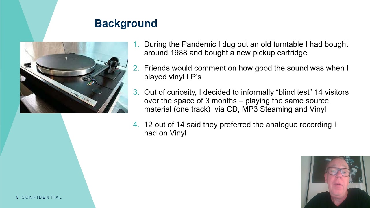 Why do we like the sound of analogue recordings when the measurements look so bad? Mark Serridge