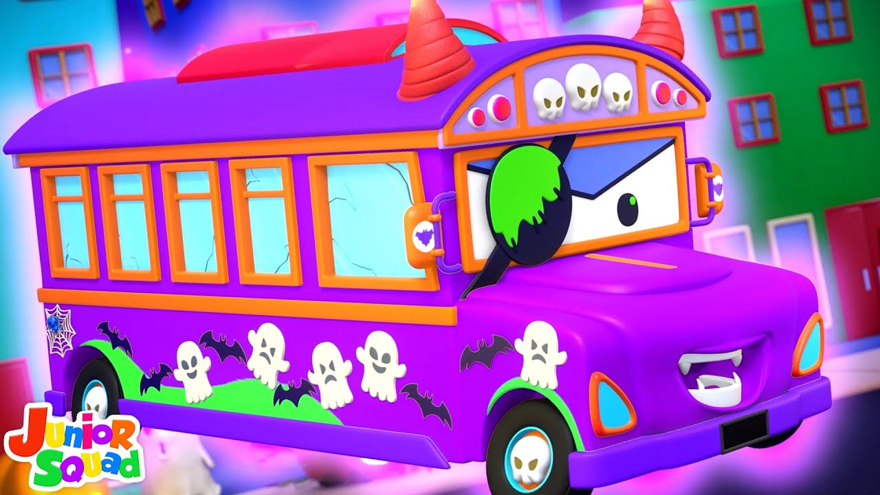 Scary School Bus + More Halloween Songs & Kids Rhymes