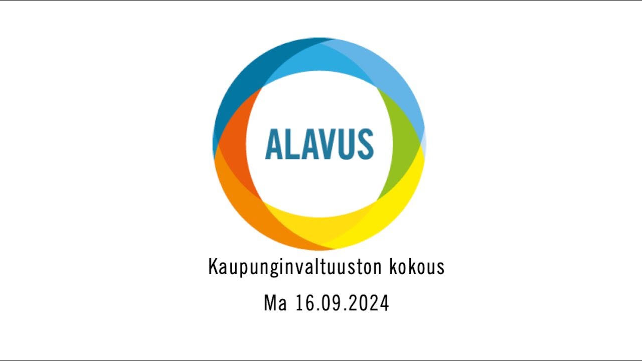 Alavuden Kaupunginvaltuuston kokous 16.9.2024