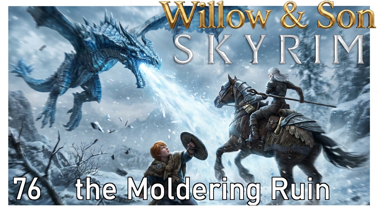 Skyrim Willow & Son 076 (Dawnguard Quest) | Destroy the Master Vampire! (Immersive, Casual, Blind)