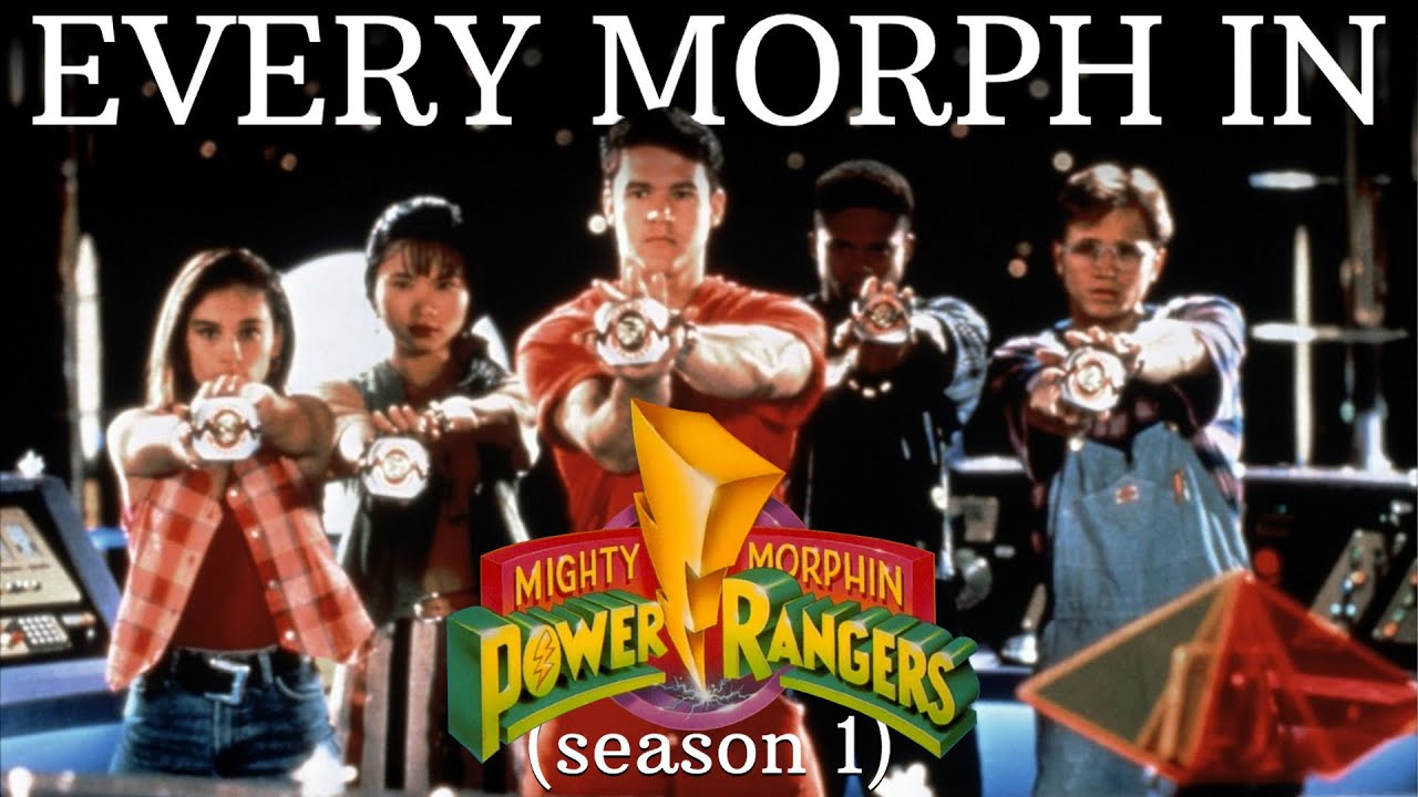 EVERY 'Mighty Morphin' Power Rangers' MORPH EVER (Season 1)