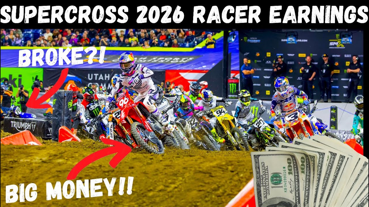 How Much Money Are Supercross Racers Making in 2026 So Far? Can A Privateer SURVIVE On This Payout?!