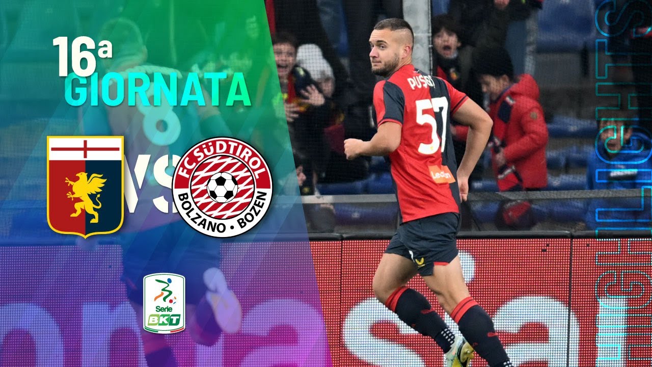 HIGHLIGHTS | Genoa vs Südtirol (2-0) - SERIE BKT