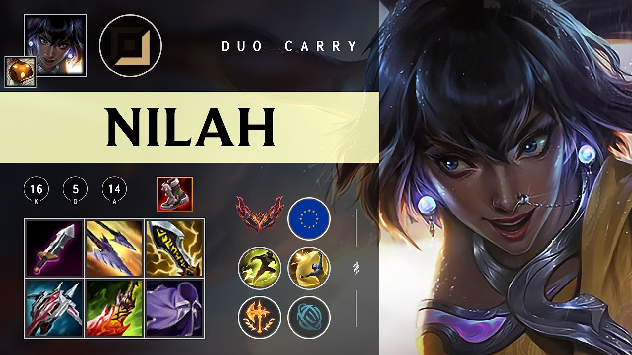 Nilah ADC vs Samira - EUW Grandmaster Patch 26.05