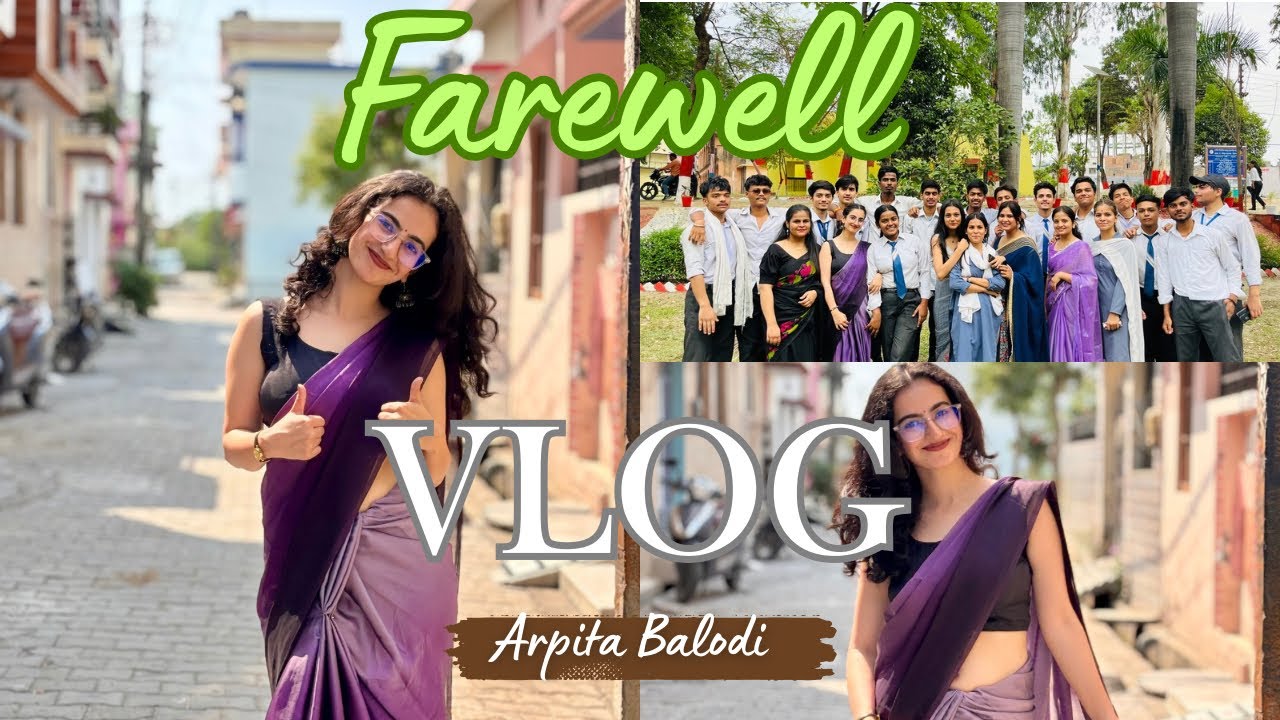Farewell vlog 🎀✨ ||2k25 || Dance performance 🫶🏻❤️ #farewell #youtube #vlog #viralvideo