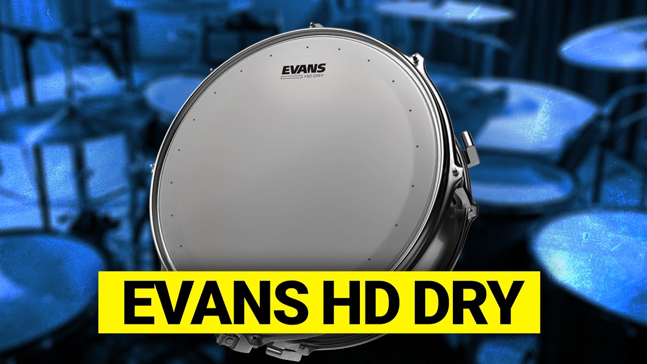 EVANS HD Dry - The Perfect Drumhead For Modern Tom Sounds? | Finding Your Own Drum Sound