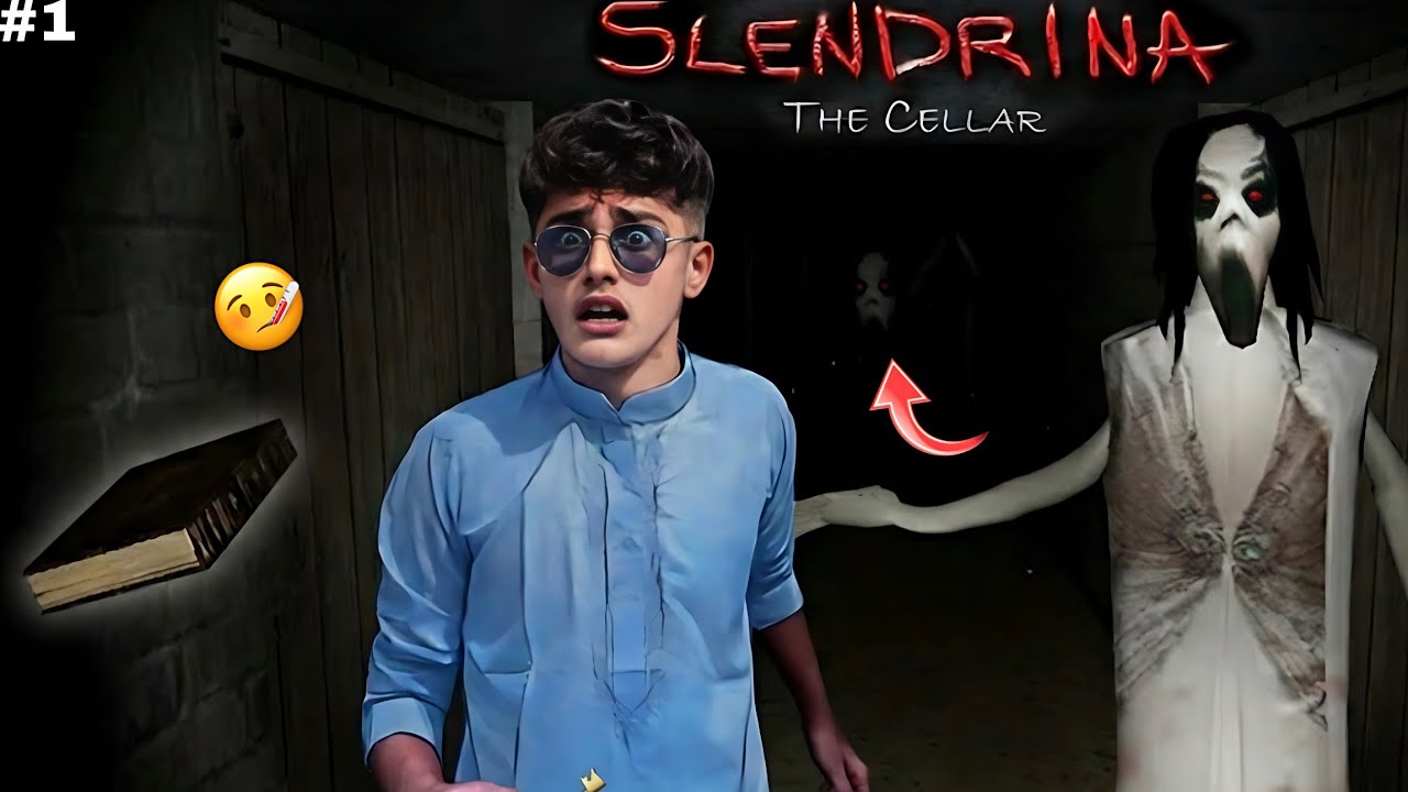 Slendrina Was So Mad 😡 After I Get Into Her House🤒 | Slendrina The Cellar | itwasandy 