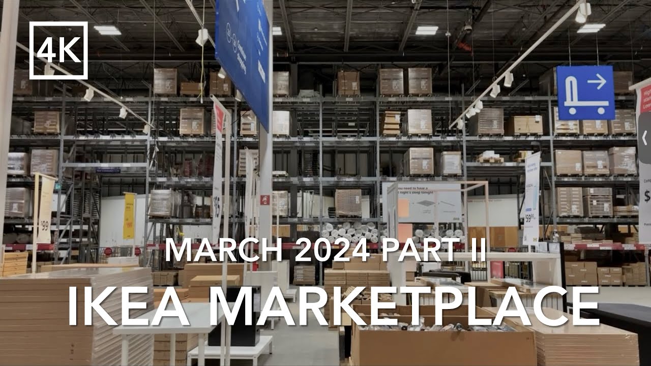 🇨🇦 IKEA Shop With Me | Relaxing Marketplace Tour March 2024 Part II 🪴 Spring Ahead | カナダ・イケア