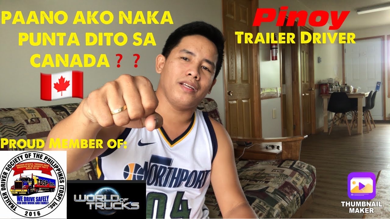 PAANO AKO NAKAPUNTA NG CANADA AS A TRUCK DRIVER❓❓❓ KAUNTING TIP PARA MAKA PUNTA NG CANADA🇨🇦🇨🇦