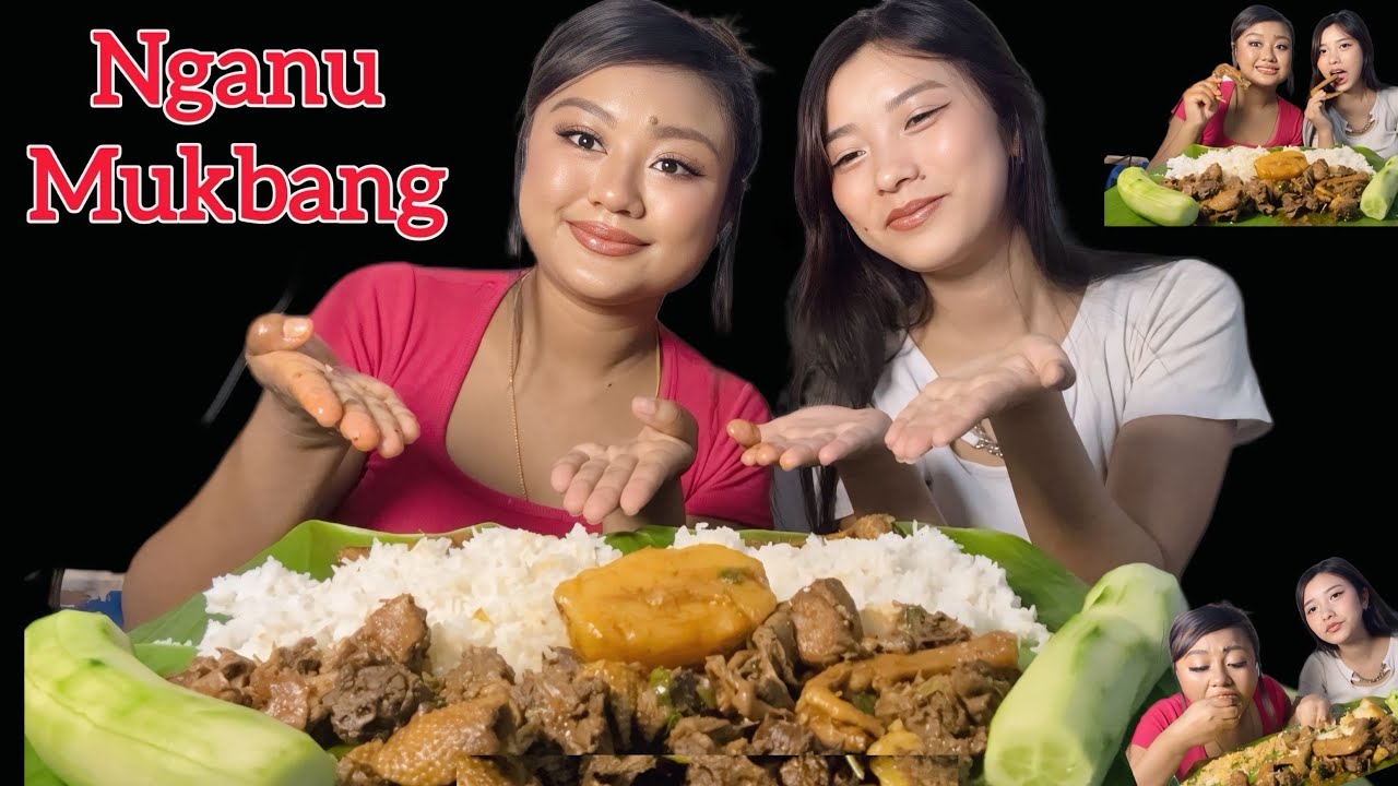 NGANU MUKBANG🤭Kuirabagi Tungda taptai chasalle🤣❤️❤️