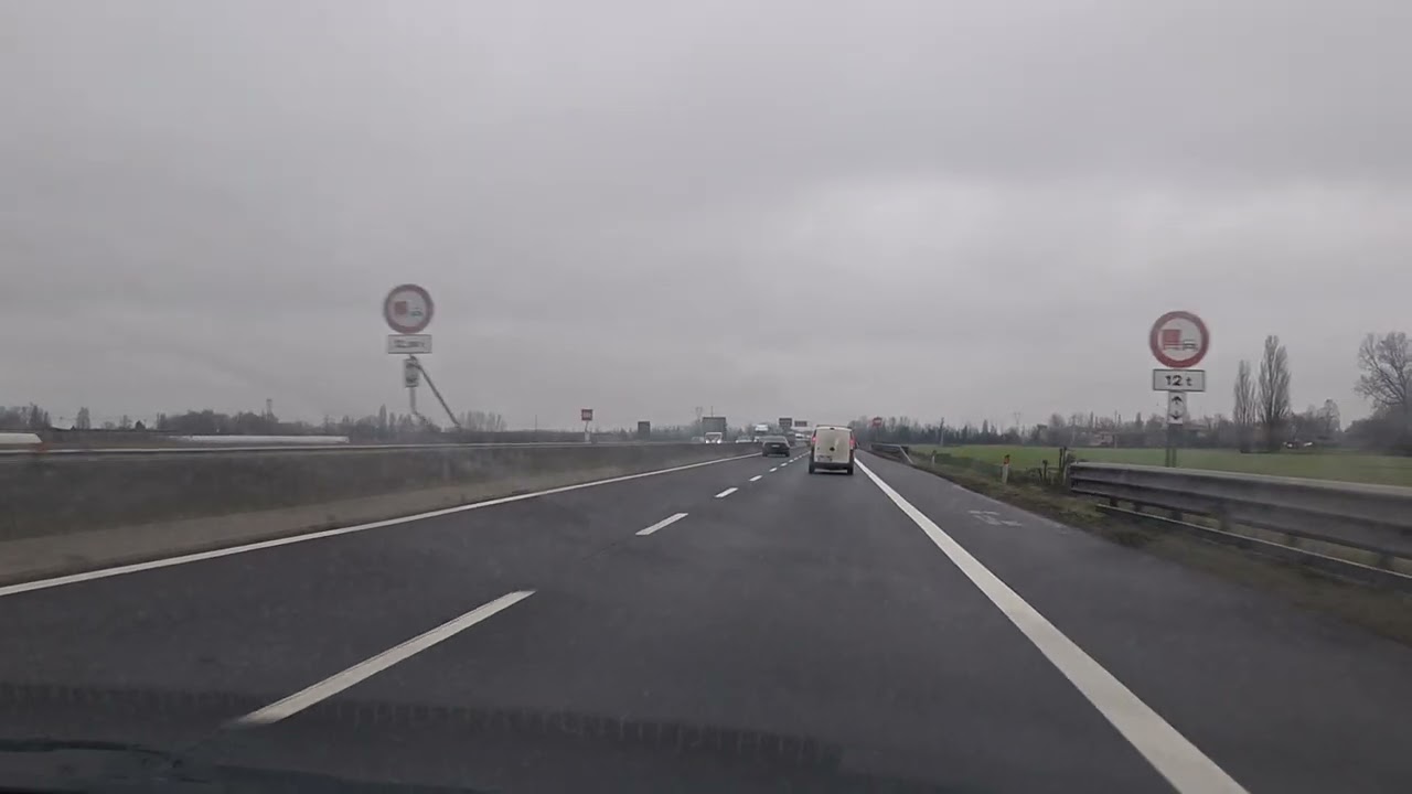 ENJOY VIDEO VIRALVIDEO BOLOGNA CITY TO JOURNEY MOTORWAY ALTEDO BOLOGNA ITALIA 🇮🇹