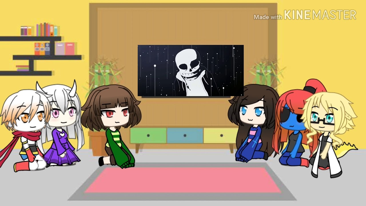 Undertale crew reacts to: Regular Sans.