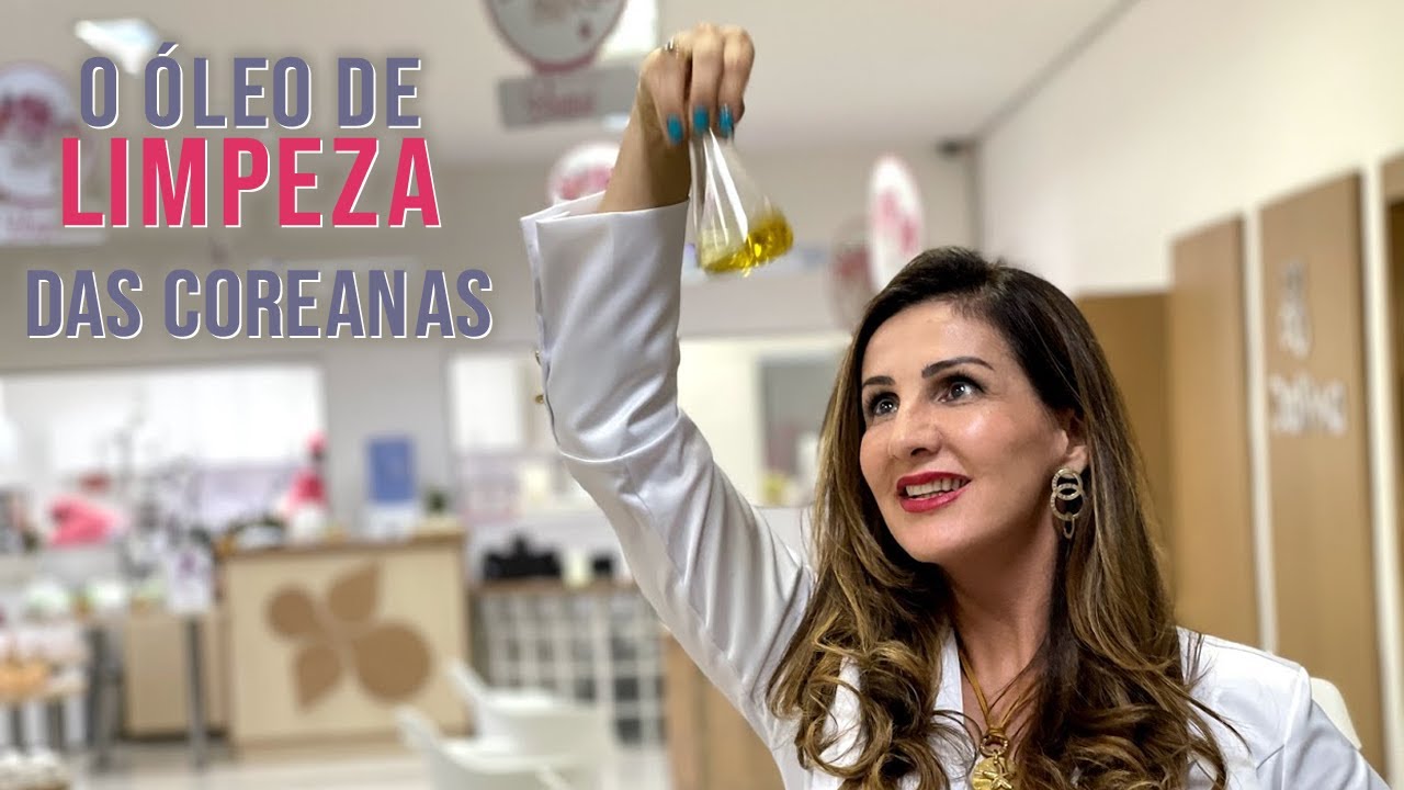 Cleansing OIL puro e natural - Óleo de limpeza das coreanas